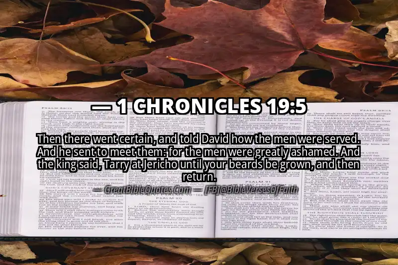 1 CHRONICLES 19:5 Verse