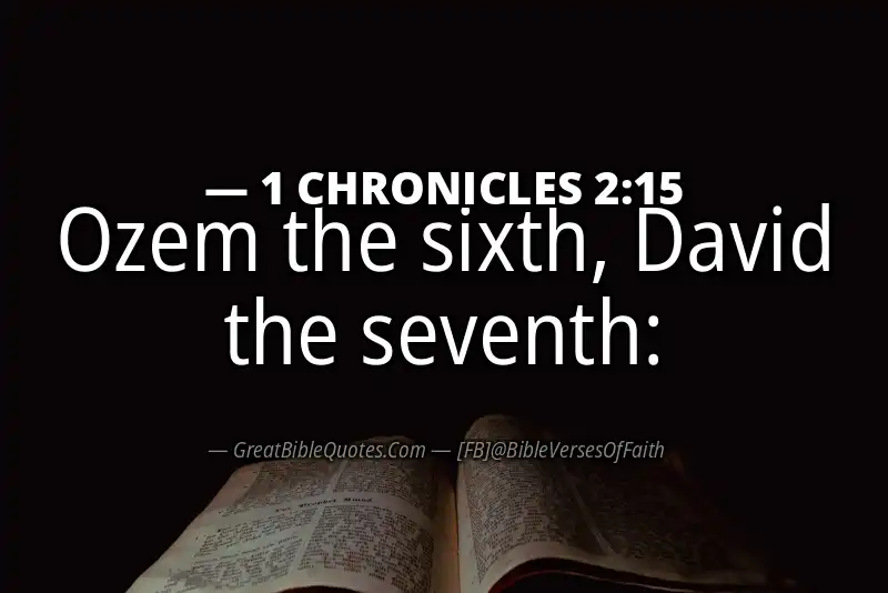 1 CHRONICLES 2:15 Verse