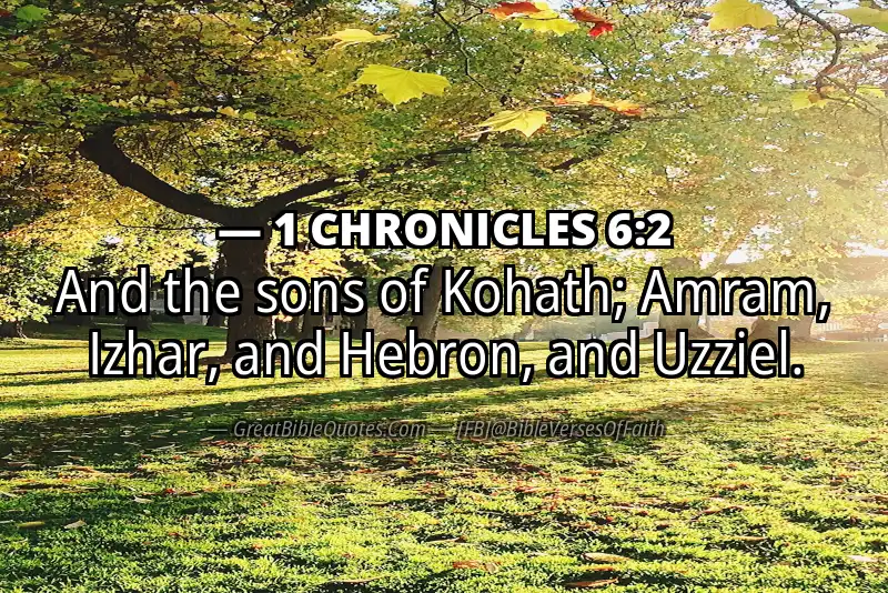 1 CHRONICLES 6:2 Verse