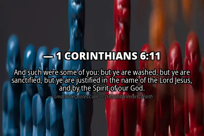1 CORINTHIANS 6:11 Verse