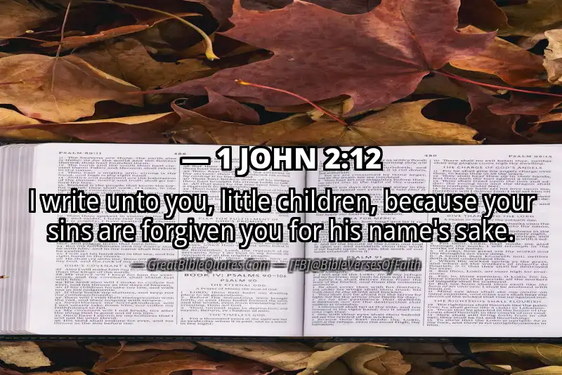 1 JOHN 2:12 Verse