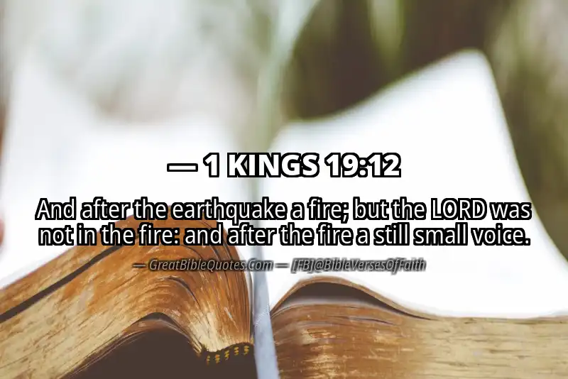 1 KINGS 19:12 Verse