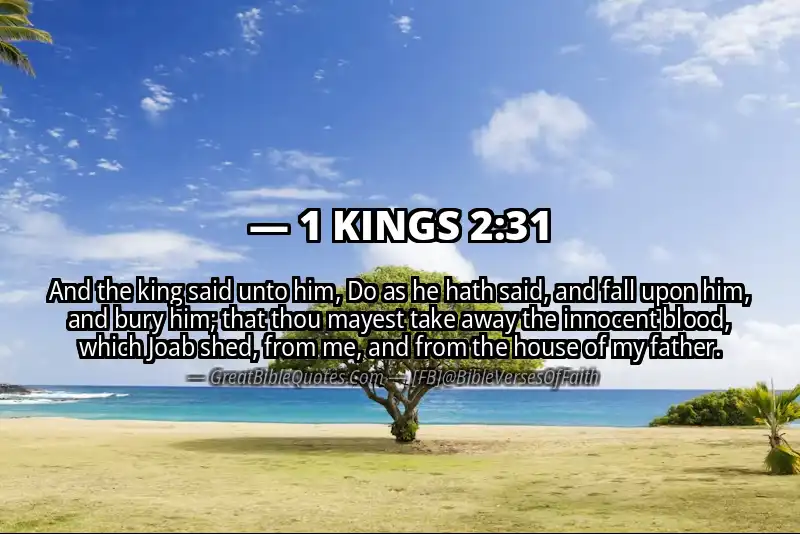 1 KINGS 2:31 Verse