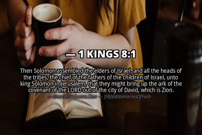 1 KINGS 8:1 Verse