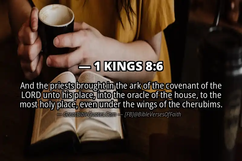 1 KINGS 8:6 Verse
