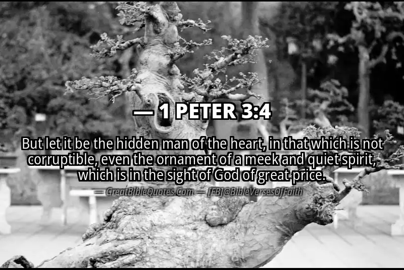 1 PETER 3:4 Verse