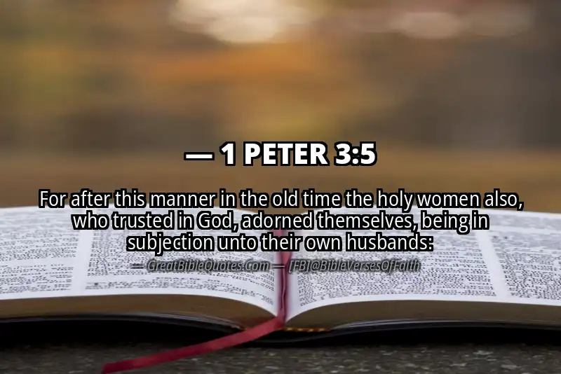 1 PETER 3:5 Verse Image