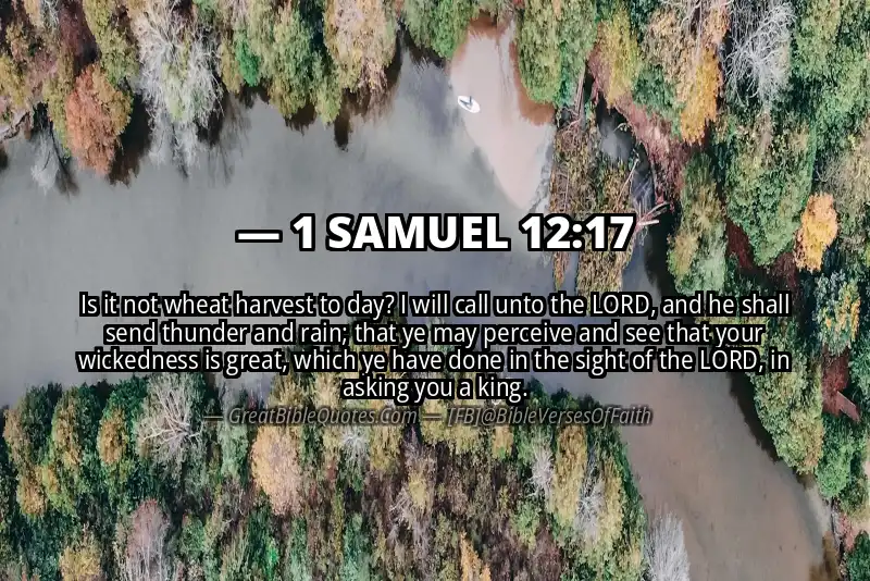 1 SAMUEL 12:17 Verse