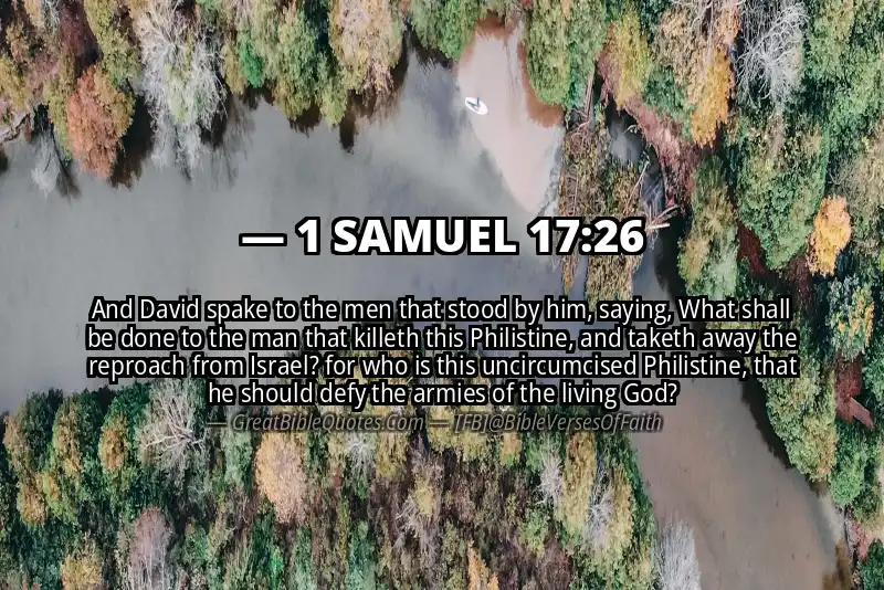 1 SAMUEL 17:26 Verse