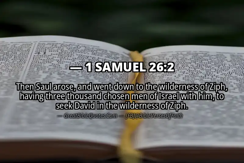 1 SAMUEL 26:2 Verse