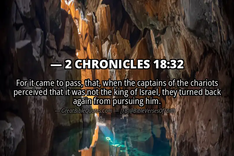 2 CHRONICLES 18:32 Verse