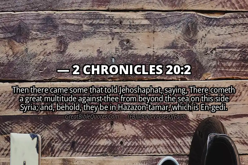 2 CHRONICLES 20:2 Verse