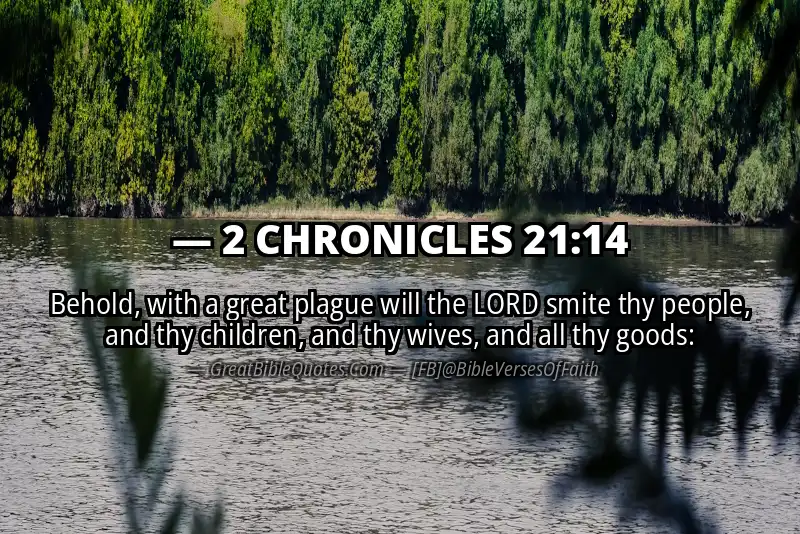 2 CHRONICLES 21:14 Verse