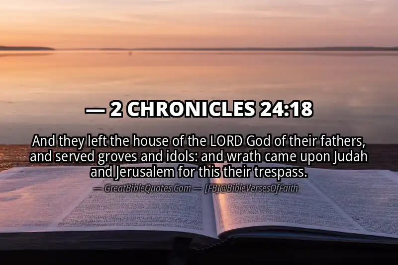 Bible verse: 2 CHRONICLES 24:18 Image