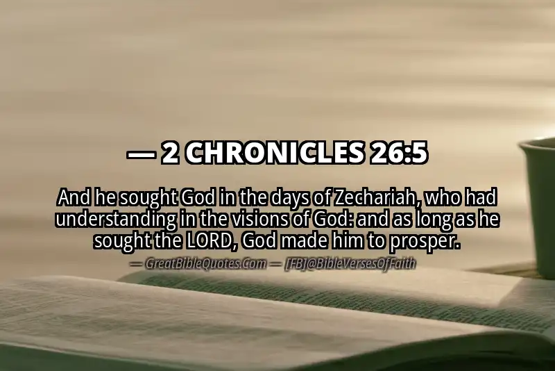 2 CHRONICLES 26:5 Verse