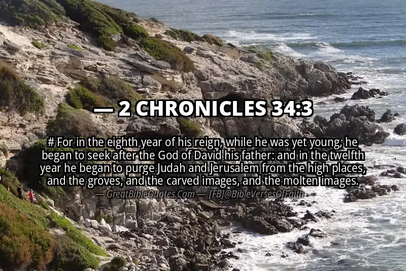 2 CHRONICLES 34:3 Verse