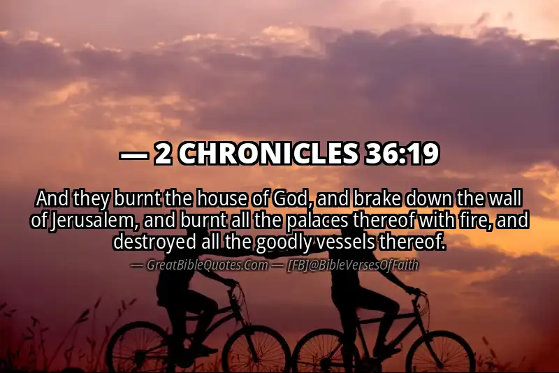 Bible verse: 2 CHRONICLES 36:19 Image