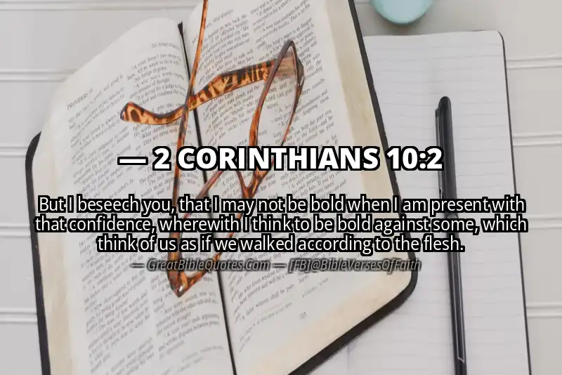 2 CORINTHIANS 10:2 Verse
