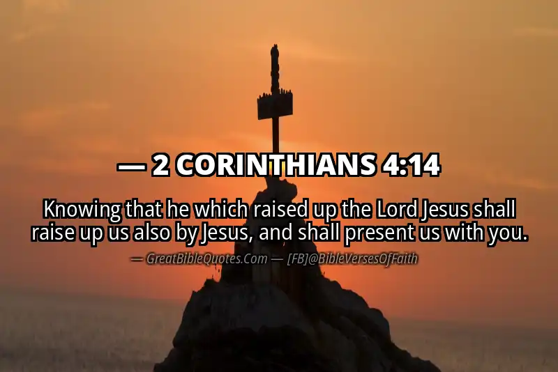 2 CORINTHIANS 4:14 Verse