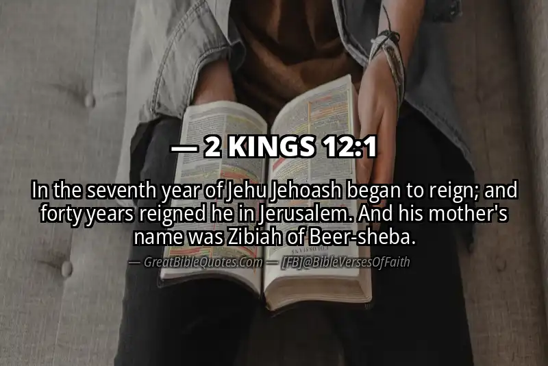 2 KINGS 12:1 Verse