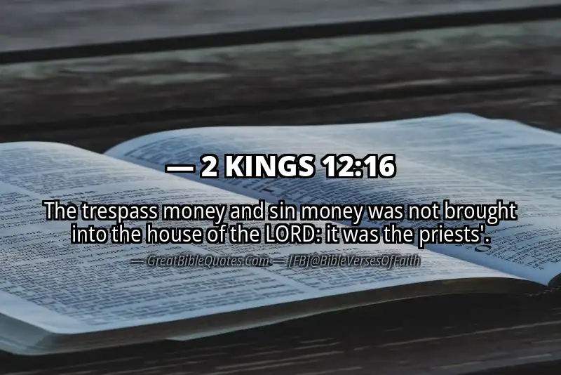2 KINGS 12:16 Verse