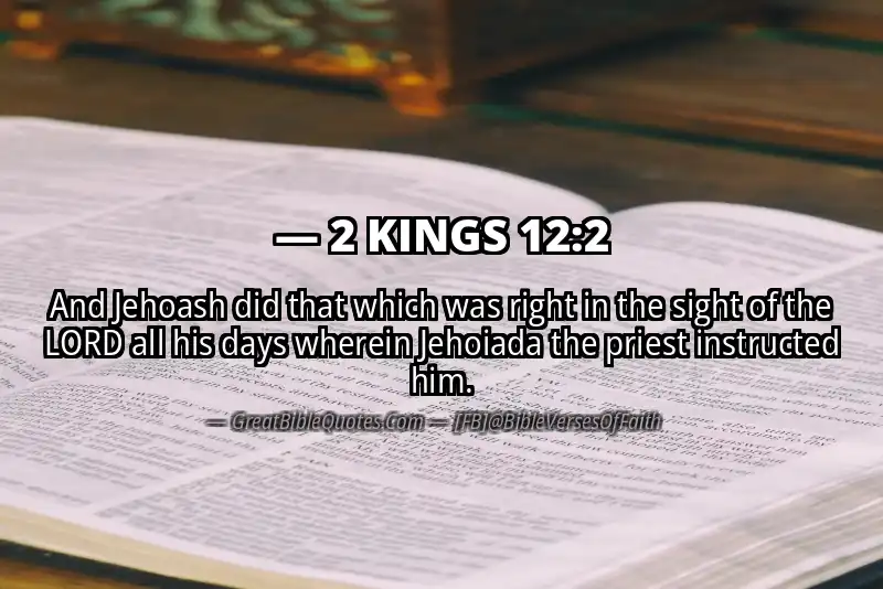 2 KINGS 12:2 Verse