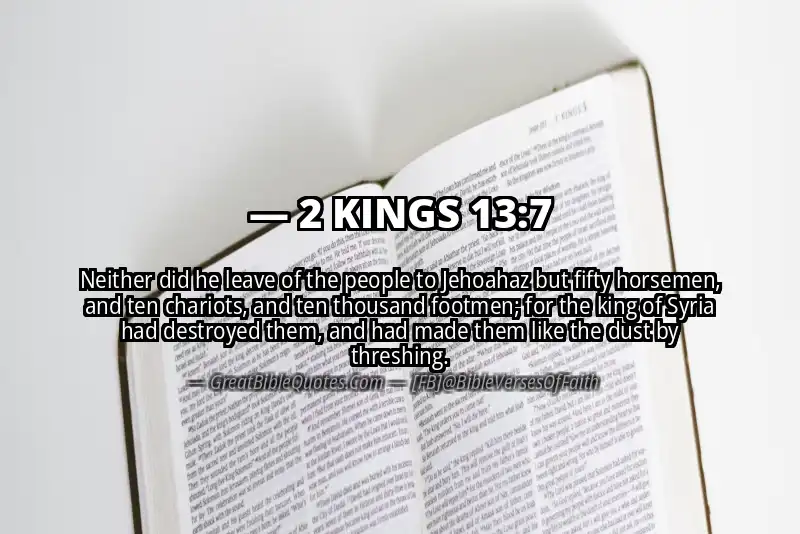 2 KINGS 13:7 Verse