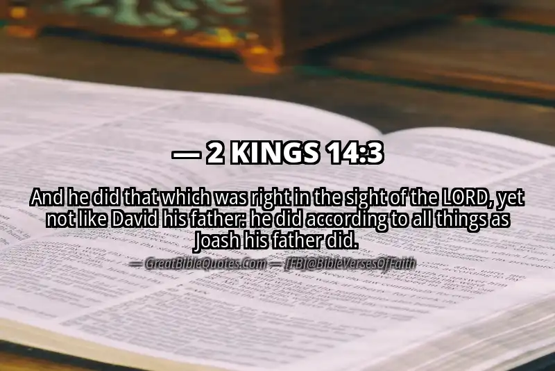 Bible verse: 2 KINGS 14:3 Image