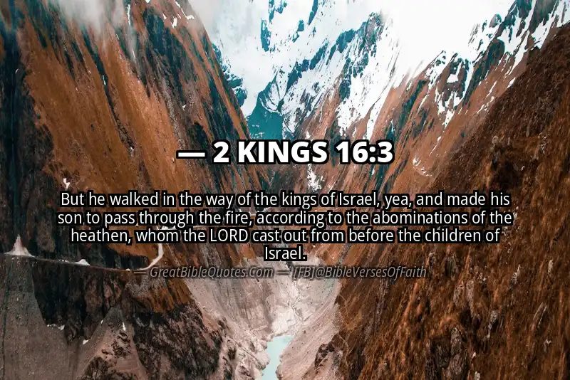 Bible verse: 2 KINGS 16:3 Image