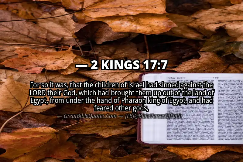 2 KINGS 17:7 Verse