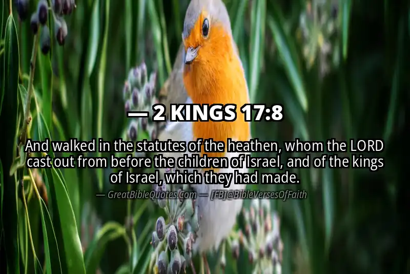 2 KINGS 17:8 Verse