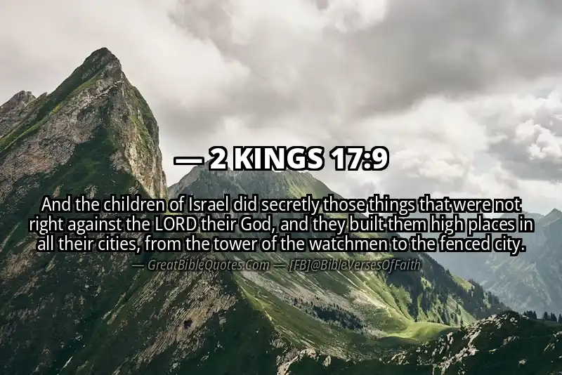 2 KINGS 17:9 Verse