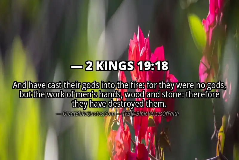 2 KINGS 19:18 Verse
