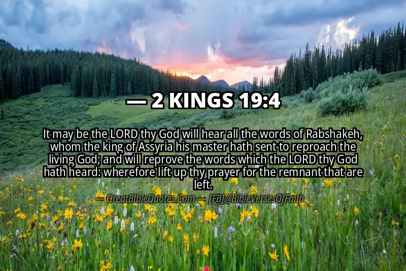 Bible verse: 2 KINGS 19:4 Image