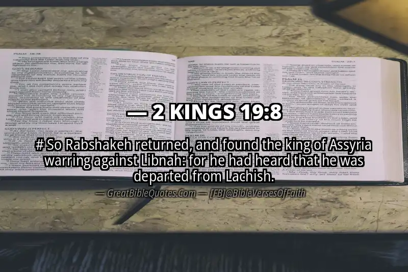 2 KINGS 19:8 Verse