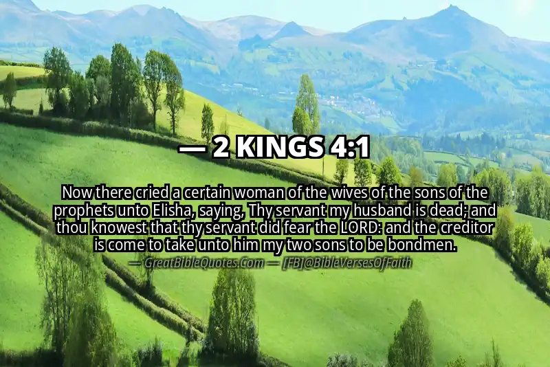 2 KINGS 4:1 Verse