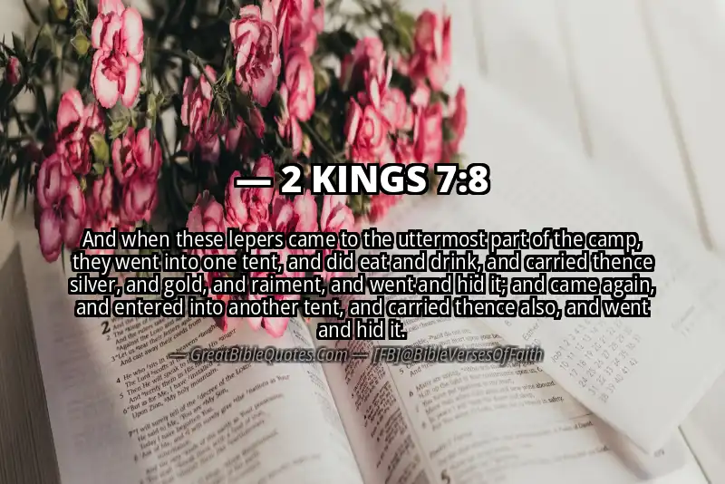 2 KINGS 7:8 Verse