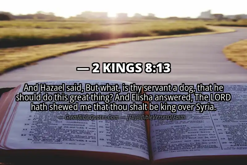2 KINGS 8:13 Verse