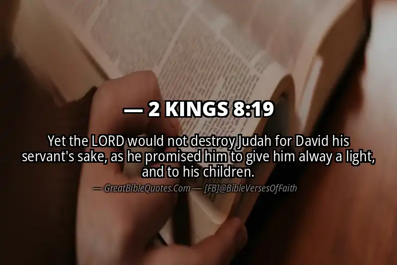 2 KINGS 8:19 Verse