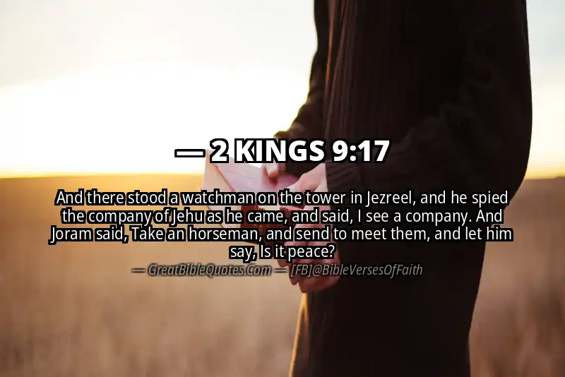 2 KINGS 9:17 Verse