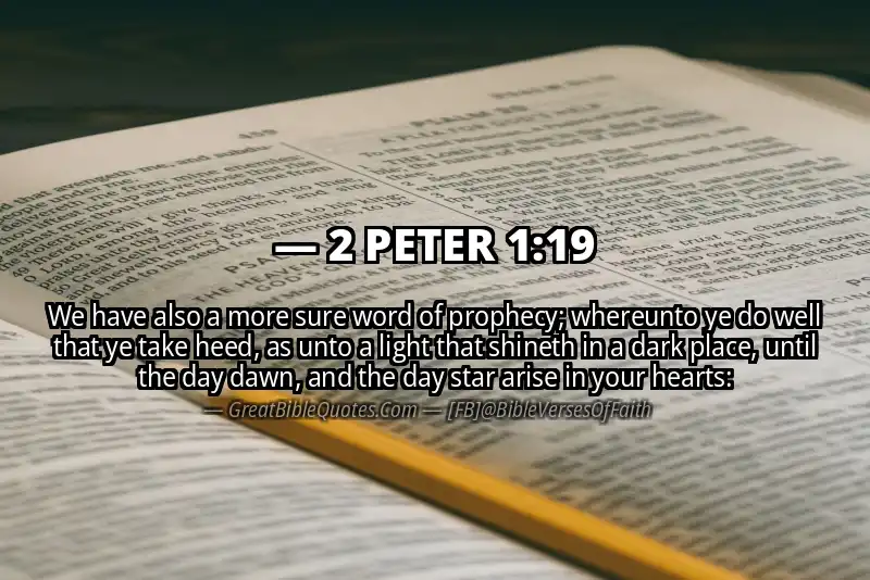 2 PETER 1:19 Verse Image