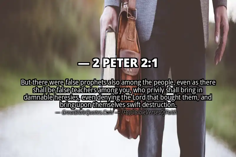Bible verse: 2 PETER 2:1 Image