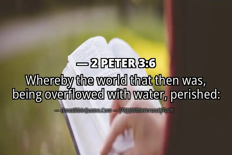 2 PETER 3:6 Verse