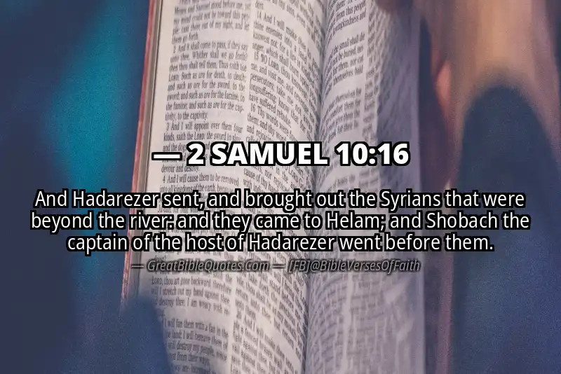 2 SAMUEL 10:16 Verse