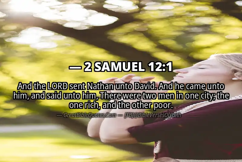 2 SAMUEL 12:1 Verse