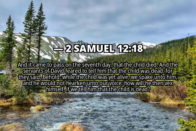 2 SAMUEL 12:18 Verse
