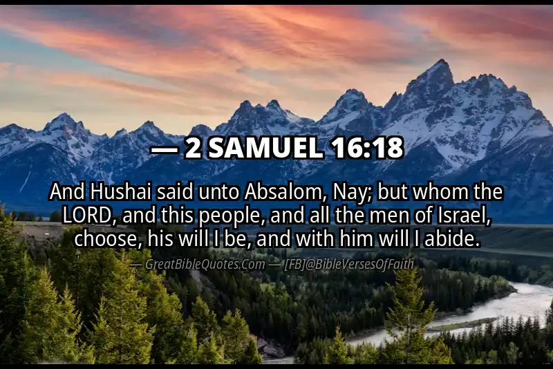 2 SAMUEL 16:18 Verse