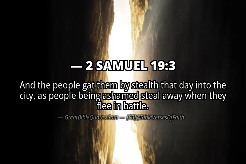 2 SAMUEL 19:3 Verse