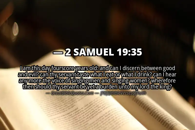 2 SAMUEL 19:35 Verse