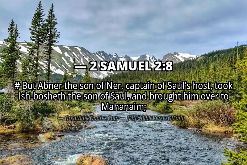 Bible verse: 2 SAMUEL 2:8 Image